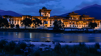 Punakha, Bhutan, Scenic beauty, Blissful tranquility, Cultural landmarks HD wallpaper