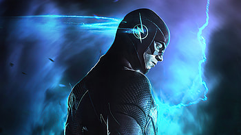 Flash Grant Gustin , flash, superheroes, artwork, artist, artstation HD wallpaper