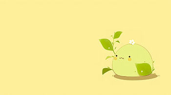 Kawaii Cute, cute, artistic, kawaii, green anime HD wallpaper