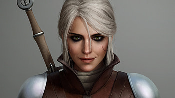Ciri, gaming , Striking visuals, Character's appeal HD wallpaper