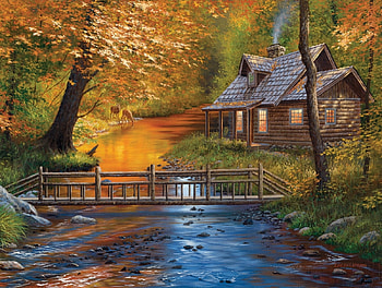 little bridges, bridges, country, house, architektur HD wallpaper