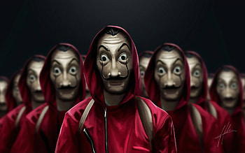 Money Heist, Ultra , Haus des Geldes, Spanish TV show HD wallpaper