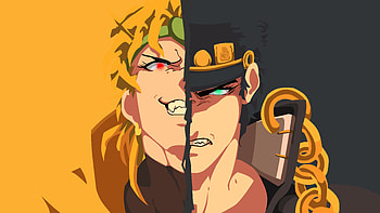 Jojo's Bizarre Adventure : Jotaro vs Dio Showdown, Anime, Jojo's Bizarre Adventure, Jotaro Kujo, Dio Brando HD wallpaper