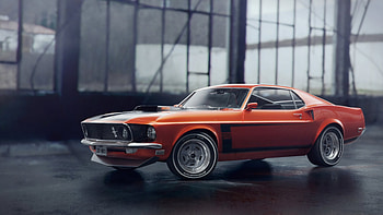Ford Mustang, ford-mustang, ford, cars, artist, artwork, digital-art HD wallpaper