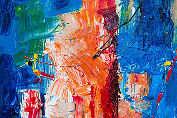 Paint, canvas, colorful, surface HD wallpaper
