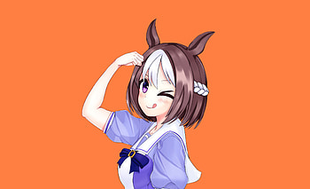 Wink, special week, anime girl, uma musume HD wallpaper