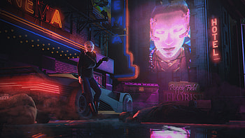 Ciri In Cyberpunk Life , ciri, cyberpunk-2077, 2021-games, games, artist, artwork, digital-art, deviantart HD wallpaper