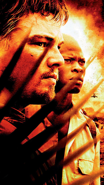 Blood Diamond artwork, Intense storytelling, Diamond scavenging, African backdrop HD phone wallpaper