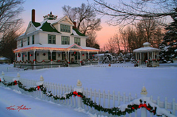Merry Christmas, winter, cardinals love four seasons, holidays, sunsets, attractions in dreams, gazebo, houses, Christmas, snow, xmas and new year, home HD wallpaper