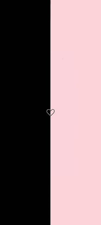 Aesthetic pink & black HD phone wallpaper