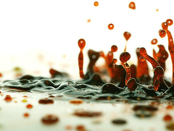 Macro, Spray, Splash, Liquid HD wallpaper