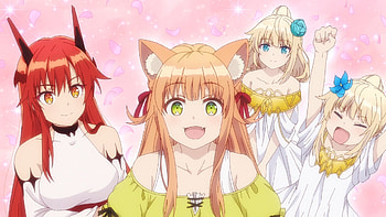Sora (Beast Tamer), Runa (Beast Tamer), Kanade (Beast Tamer), Tania (Beast Tamer), Anime, Beast Tamer HD wallpaper