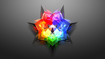 shape, abstract, pattern, multi-colored HD wallpaper