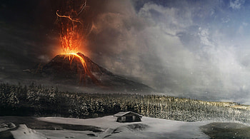 Volcano eruption, 21, , 2013, volcano, 10, eruption HD wallpaper