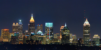 Atlanta skyline drawing, Explore collection, Atlanta skyline HD wallpaper