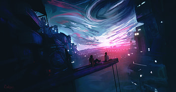We Belong Here , children, artist, artwork, digital-art, artstation HD wallpaper