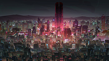 City Lights , artist, artwork, digital-art, artstation HD wallpaper