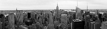 New York, Black and White, Travels, Dual Screen HD wallpaper