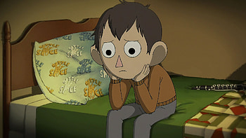 Over the Garden Wall - Pensive Cartoon Character, TV Show, Over the Garden Wall HD wallpaper
