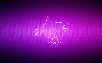 Lilac, Vector, Grin, Pokémon, Pokemon, Haunter HD wallpaper