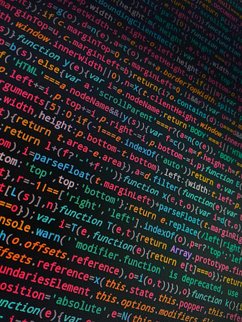 Code, Characters, Symbols, Programming, Words, Multicolored, Motley, Screen HD phone wallpaper
