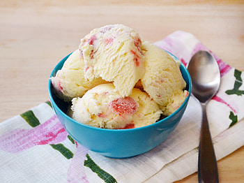 Ice-Cream, dessert, bowl, spoon, cream, ice HD wallpaper