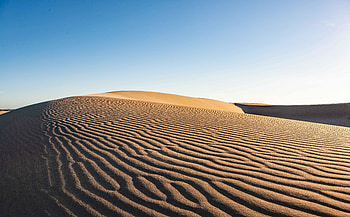 Sahara, desert, sand surface, nature HD wallpaper