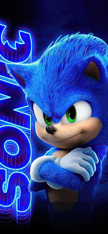 Sonic the Hedgehog Movie, , Vibrant animated film, Mobile entertainment HD phone wallpaper