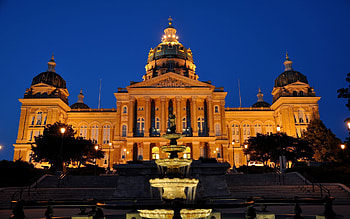Iowa State Capitol, , Travels, Iowa HD wallpaper