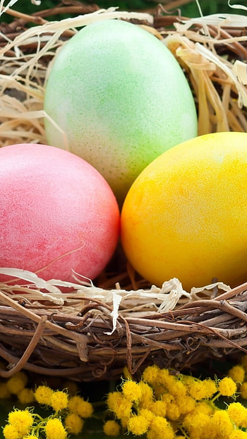 Easter, Coloring, Eggs HD phone wallpaper