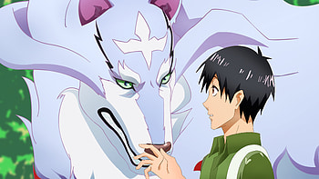 Tsuyoshi Mukouda & Fel, Tsuyoshi Mukouda, Fel (Campire Cooking in Another World with my Absurd Skill), Anime, Campfire Cooking in Another World with my Absurd Skill HD wallpaper
