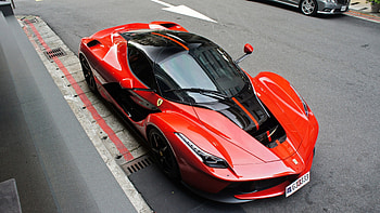 LaFerrari, Red, Full HD wallpaper