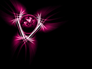 Abstract, Background, Dark, Lines, Ball HD wallpaper
