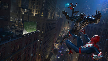 Marvels Spider Man 2 Web Of Shadows, miles-morales, spiderman, venom, marvels-spider-man-2, superheroes, games, 2025-games, ps5-games, ps4-games, xbox-one-games, video-games HD wallpaper
