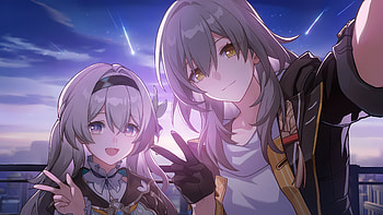 Honkai: Star Rail – Firefly & Stelle Epic Video Game, Honkai: Star Rail, Firefly (Honkai: Star Rail), Stelle (Honkai: Star Rail), video game HD wallpaper