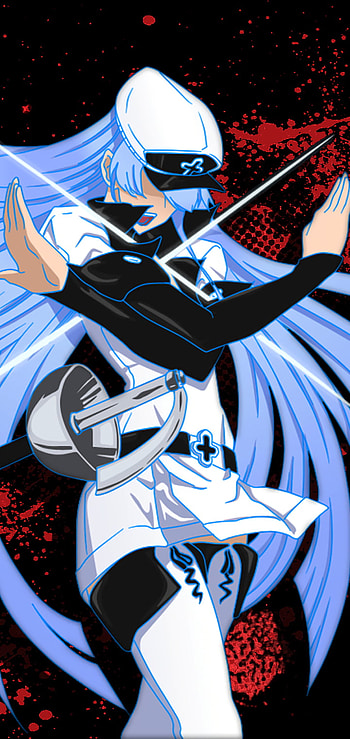 Esdeath, Anime, Akame ga Kill! HD phone wallpaper