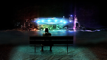 Ufo HD wallpaper
