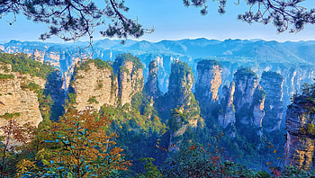 Huangshi village, Wulingyuan district, Recommendation HD wallpaper