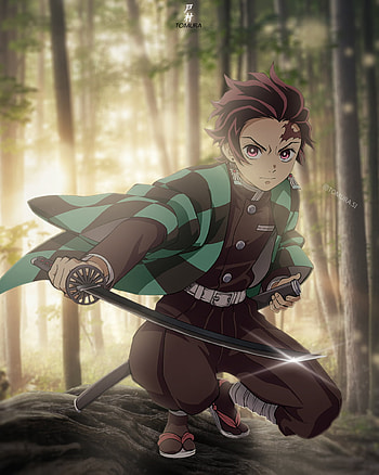ᴋᴀᴍᴀᴅᴏ ᴛᴀɴᴊɪʀᴏ, animeedit, art, animeart, kimetsunoyaiba, cartoon, tanjiro, demonslayer, anime HD phone wallpaper