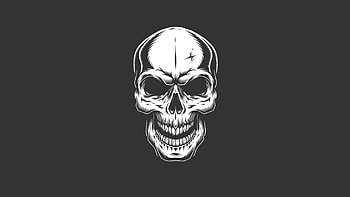 Skull Dark , skull, skelton, artist, artwork, digital-art HD wallpaper