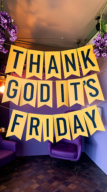 Thank God It's Friday - Vibrant , celebration HD phone wallpaper
