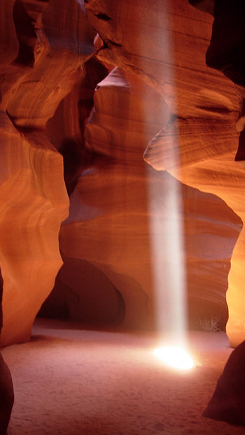Panoramio Antelope Canyon, Ray of light, Stunning view, Unforgettable beauty HD phone wallpaper