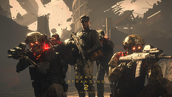 Death Stranding 2 — : Armored Vanguard, Video Game HD wallpaper