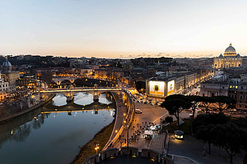 Rooftop bars in Rome, Post-covid update, Nightlife recommendations, City views HD wallpaper