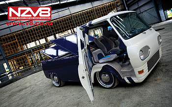 Classic Ford Econoline, ford, cars, muscle car, hot rod, lowrider, classic car HD wallpaper