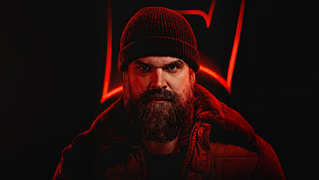 Stranger Things — Hawkins Night Guardian, David Harbour, Jim Hopper, Stranger Things 5 HD wallpaper