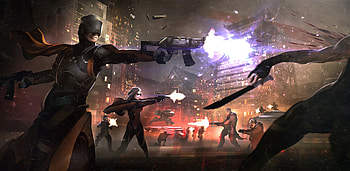 Cyborg Fighting , artist, artwork, deviantart HD wallpaper