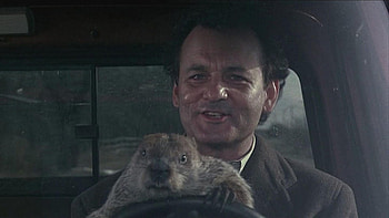 Bill Murray, Groundhog Day HD wallpaper