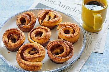 Buttery morning buns, Homemade pastry magic, Indulgent breakfast, Bolder baking adventure HD wallpaper