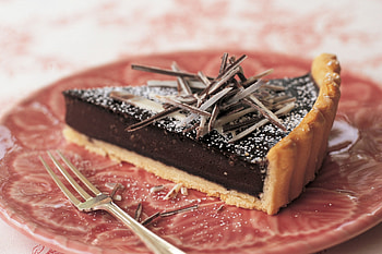 Mocha tart, Decadent coffee-flavored dessert, Heavenly indulgence, Rich and velvety HD wallpaper